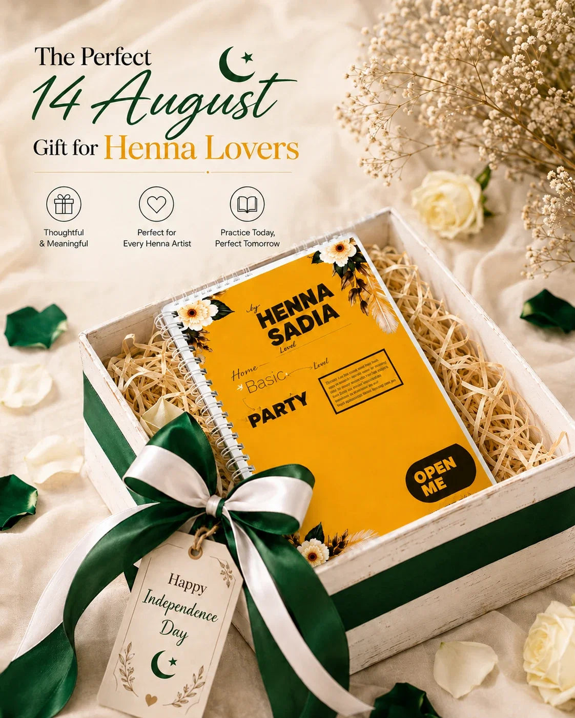 Henna Practice Book by HennaBySadia