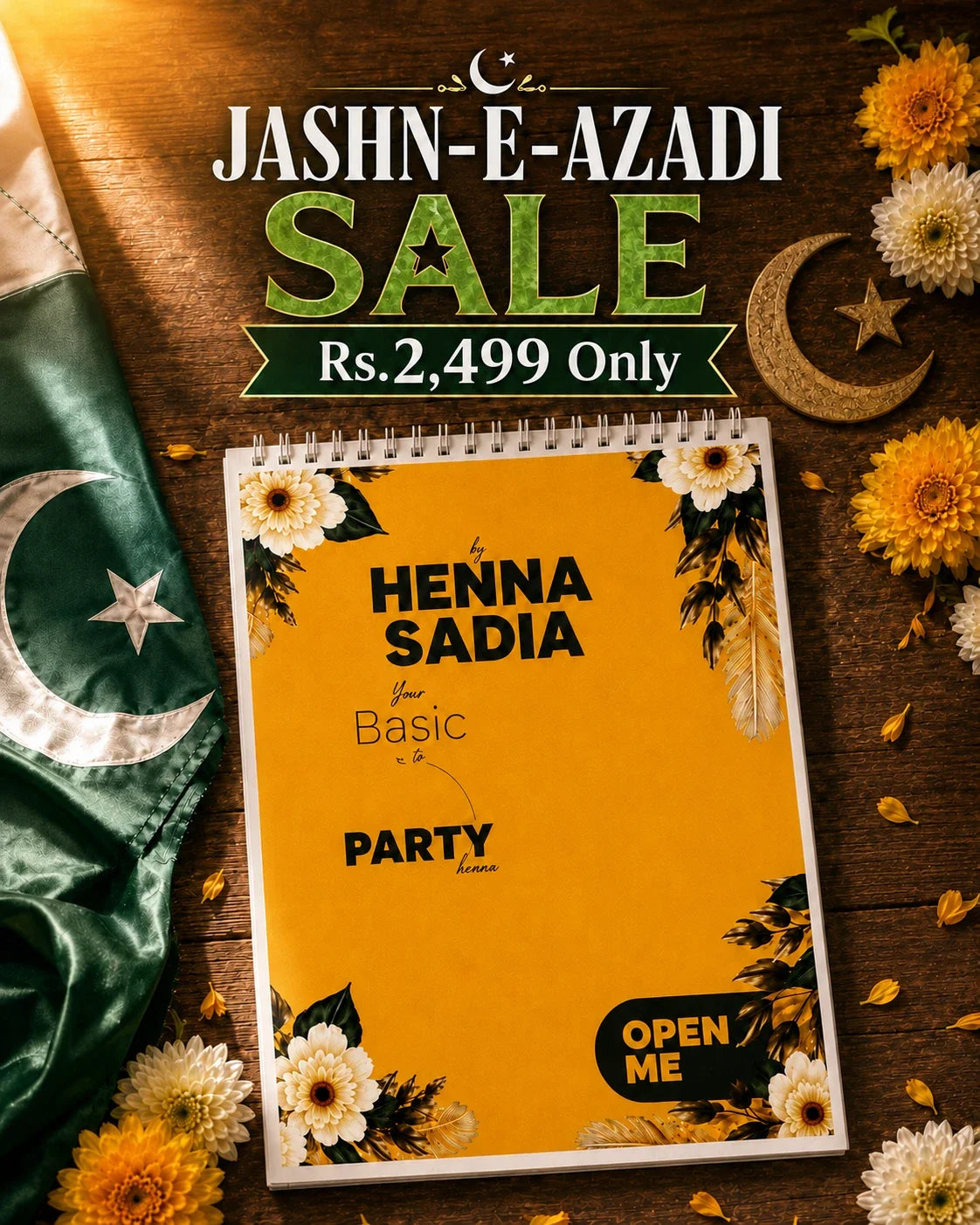 Henna Practice Book by HennaBySadia